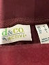 D&Co. Solid Burgundy Track Pants Size M - photo 7