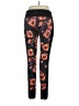 Reflex Floral Black Yoga Pants Size XL - photo 2