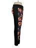 Reflex Floral Black Yoga Pants Size XL - photo 4