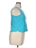 Delicates 100% Cotton Blue Tank Top Size XL - photo 4