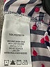 Foxcroft 100% Polyester Stripes Silver Long Sleeve Blouse Size 2 - photo 8