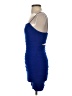 Hello Molly 100% Polyester Solid Blue Cocktail Dress Size 2 - photo 5