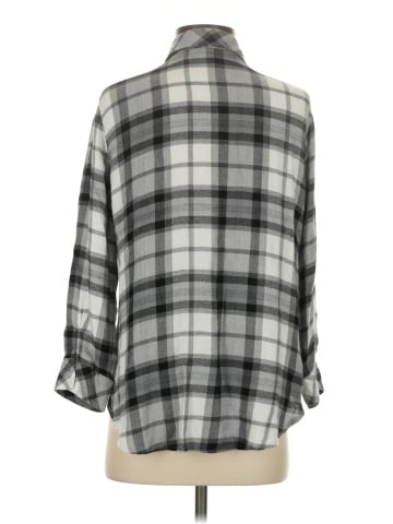 Hester & Orchard 3/4 Sleeve Button-Down Shirt (view 2)