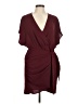 Shein 100% Polyester Burgundy Kimono Size 8 - 10 - photo 1