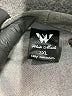 White Mark Gray Zip Up Hoodie Size 3X - photo 6