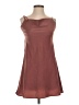 Le Lis 100% Polyester Solid Brown Casual Dress Size S - photo 1