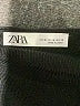 Zara Black 3/4 Sleeve Top Size M - photo 7