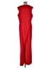 Donna Ricco Solid Red Jumpsuit Size 16 - photo 2