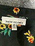 New Glory 100% Polyester Floral Black 3/4 Sleeve Blouse Size 3X - photo 7
