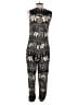 Lilka 100% Rayon Graphic Black Jumpsuit Size S - photo 2