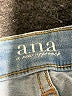 a.n.a. A New Approach Solid Blue Jeans Size 10 - photo 7