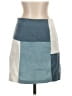 Shein Color Block Blue Casual Skirt Size S - photo 1