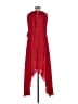 Express 100% Polyester Red Ivory Cocktail Dress Size XS - photo 2