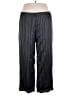 George 100% Polyester Stripes Black Casual Pants Size 2X - photo 1