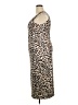 Unbranded Animal Print Brown Cocktail Dress Size 2X - photo 5