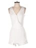 Solemio 100% Rayon White Romper Size S - photo 1
