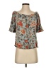 O'Neill Gray Short Sleeve Blouse Size S - photo 1