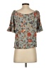 O'Neill Gray Short Sleeve Blouse Size S - photo 2