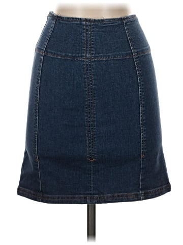 Free People Denim Skirt (view 1)