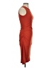 Weston Solid Orange Cocktail Dress Size XS - photo 4