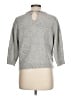 Shein Tweed Gray Pullover Sweater Size L - photo 2