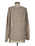 Sun & Shadow Metallic Tan Pullover Sweater Size S - photo 2