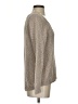 Sun & Shadow Metallic Tan Pullover Sweater Size S - photo 4