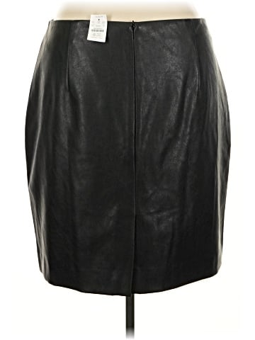 J.Crew Factory Store Faux Leather Skirt (view 2)