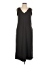 Wishlist Solid Gray Casual Dress Size L - photo 1