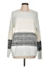 Shein Color Block Gray Pullover Sweater Size L - photo 1