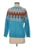 Unbranded 100% Polyester Argyle Blue Pullover Sweater Size S - photo 1