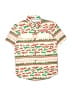 Magellan Outdoors 100% Polyester Ivory Short Sleeve Button-Down Shirt Size XS (kids) - photo 1