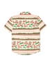 Magellan Outdoors 100% Polyester Ivory Short Sleeve Button-Down Shirt Size XS (kids) - photo 2