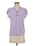 Lillusory Purple Short Sleeve Top Size XS - photo 1