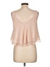 River Island Tan Sleeveless Blouse Size 12 - photo 2