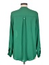 Fervour 100% Polyester Green Long Sleeve Blouse Size M - photo 2