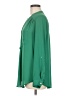 Fervour 100% Polyester Green Long Sleeve Blouse Size M - photo 5