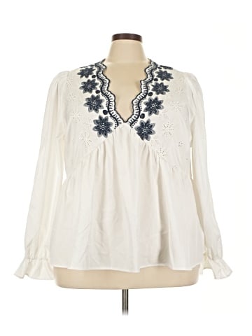 Shein Long Sleeve Blouse (view 1)