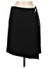 B. Moss Solid Black Casual Skirt Size 6 - photo 1