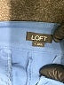 Ann Taylor LOFT Blue Casual Pants Size 4 - photo 4