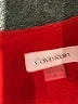 Calvin Klein Solid Red Cocktail Dress Size 4 - photo 7