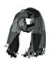 Mud Pie 100% Viscose Gray Black Scarf One size - photo 1