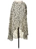 She + Sky 100% Polyester Polka Dots Ivory Casual Skirt Size M - photo 1