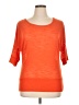 Cato Orange 3/4 Sleeve Top Size XL - photo 1