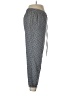 J.Crew 100% Polyester Print Gray Casual Pants Size 12 - photo 4