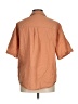 Assorted Brands Color Block Orange 3/4 Sleeve Button-Down Shirt Size M - photo 2