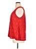 Madison 100% Polyester Red Sleeveless Blouse Size XL - photo 5