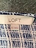 Ann Taylor LOFT Blue Long Sleeve Blouse Size XL - photo 7