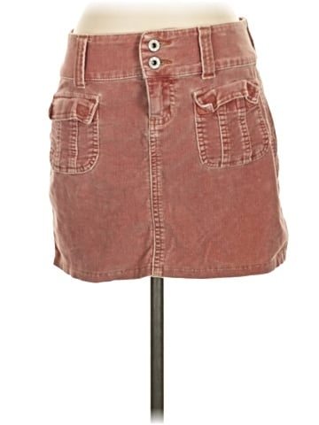 Glo Denim Skirt (view 1)