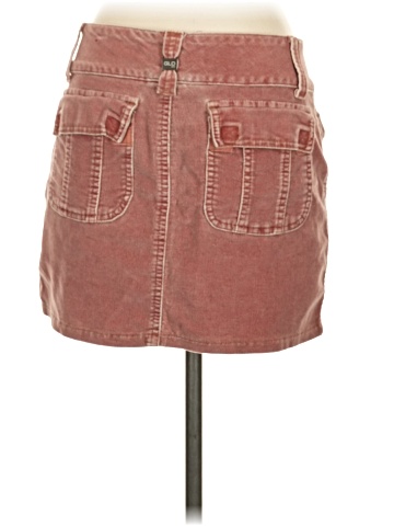 Glo Denim Skirt (view 2)
